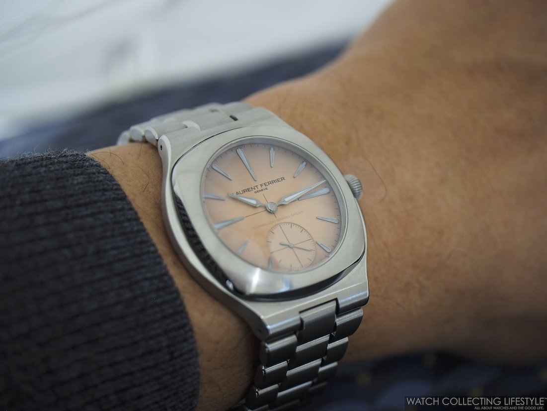Insider Laurent Ferrier Grand Sport Tourbillon Pursuit. One of the Most Beautiful Salmon Dials Out There. WATCH COLLECTING LIFESTYLE